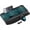 Deep Black, variant on Wireless Keyboard and Mouse Combo, Ergonomic Wave Keyboard with Wrist Rest, RGB Backlit, Rechargeable, Dual System Compatible