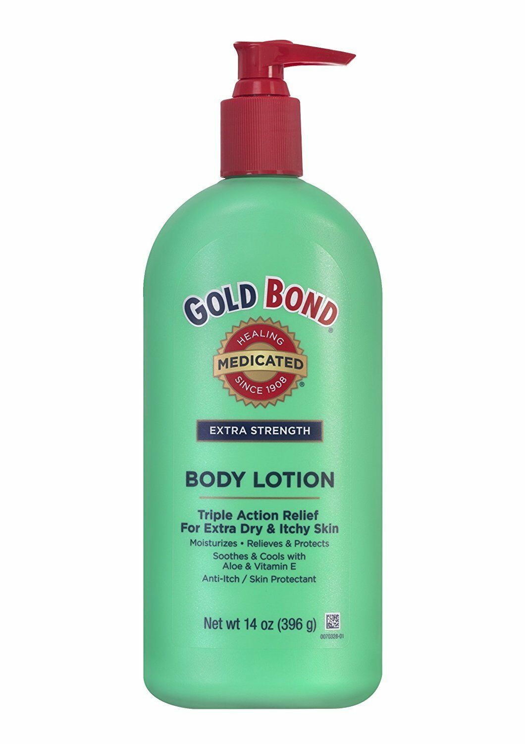 Gold Bond Body Lotion Medicated Extra Strength 14 oz (Pack of 3