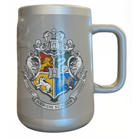 Universal Studios Harry Potter Hogwarts Crest 3D Sculpted Coffee Mug New W Tag