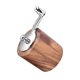 thumbnail image 2 of Molinillo de madera para pimienta y especias, salero y molinillo manual de pimienta, herramienta de cocina, tarro de especias, botella de condimentos (molinillo), 2 of 7