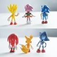 thumbnail image 5 of 6 Pcs  Sonic The Hedgehog Toys Action Figure，Ideal Gifts & Cake Topper for Boys Girls Fans Birthday Party Favors, 5 of 8