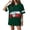 Dark Green Short Sleeve, variant on Usa Soccer Jersey for Women Crew Neck Football Fashion Shirts Short Sleeve Comfy Soccer Ball Graphic 2026 Shirt Spain Brazil Argentina France Germany Portugal Light Blue 2XL