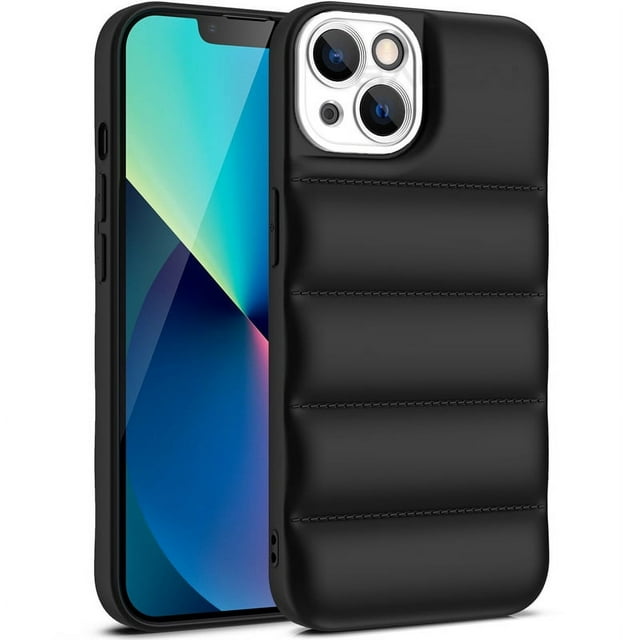 Soft Silicone Shockproof Padded Protective Phone Case For 7 To 15 Series Mobile Phones