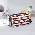 thumbnail image 7 of Honeii Ladybugs on Black and White Striped1 Print Multi-Purpose Storage Bag,Hanging Dopp Kit,Small Toiletry Bag for Traveling for Toiletries, Makeup, and Small Essentials, 7 of 7