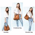 thumbnail image 2 of Bolso de mano Realer Hobo Bucket Purse de piel sintética para mujer, 2 of 6