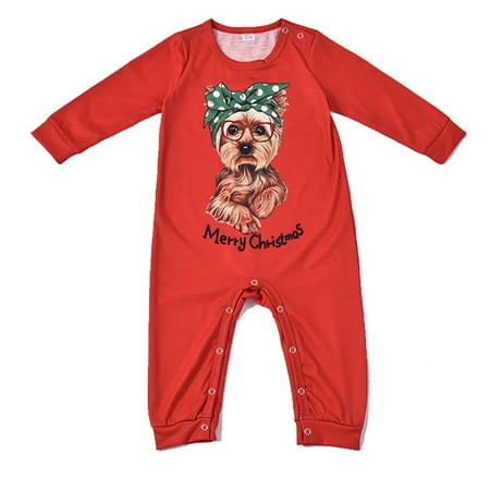 

REORIAFEE Matching Family Pajamas Sets Long Sleeve Christmas Reindeer Plaid Pjs Striped Kids Holiday Sleepwear Homewear Toddler 9 Months