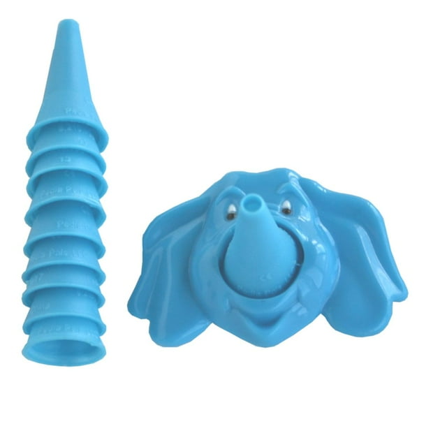 Pedia Pals Elly Elephant Otoscope Attachment, Heine Style, Soft Rounded Tip for Comfort, Washable