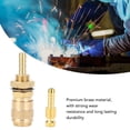 thumbnail image 4 of Water Cooled Gas Adapter, Water Cooled Quick Connector, Portable Brass Welding Torch Connector with Efficient Connection for PTA DB MIG TIG, 4 of 7