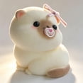 thumbnail image 6 of Handmade Taba Squishy Cat Toy, Squishy Realistic Kitty, Soft Silicone Mochi Fidget Toy, Cute Stress Relief Gift(Siamese), 6 of 7