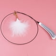 thumbnail image 1 of Jouet Interactif pour Animaux de Compagnie avec des Cloches en Fil d'Acier Chat Teaser Jouet, 1 of 8