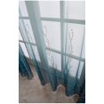 thumbnail image 4 of Cortina de gasa bordada con plantas CHAO Mampara de ventana con degradado para balcón de sala de estar, 4 of 5