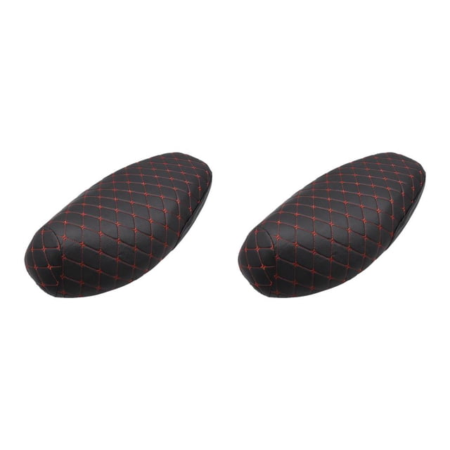 Kenally Reemplazo de la cubierta del asiento de la motocicleta Componentes de la silla sentada profesional Cojín grueso del sillín del color sólido de Type2 NO2 Kenally CBP591880