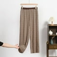 thumbnail image 2 of Pantalon de Nuit Grand pour Femmes, Coupe Ample, Confortable, Doux, Extensible, Taille Élastique, Grande Taille, Longueur Complète, Jambe Droite, Décontracté, 2 of 3