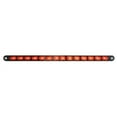 thumbnail image 2 of Motorcycle Rear Turn Signal Bar with 12" LED Light Bar - 14 Red LED/Chrome Lens, 2 of 4
