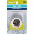 thumbnail image 2 of Conair Invisible Edge Hair Nets, Black, 3 Ct, 2 of 3