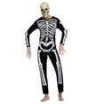 thumbnail image 1 of Disfraz de Esqueleto de Miedo REV Talla Mediana para Hombre, 1 of 1
