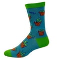 thumbnail image 5 of Women's You Don't Succ Socks Funny Succulent House Plant Graphic Novelty Footwear, 5 of 8
