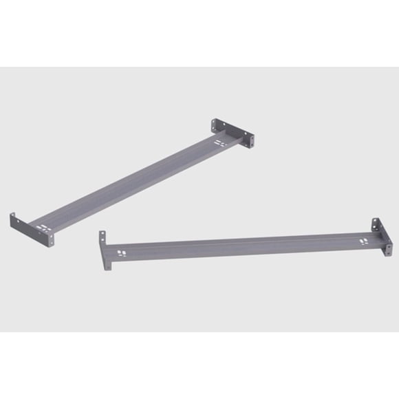 Masterack Van Storage System Shelf Support 02G056KP For Use With Masterack Shelving Units; Aluminum