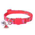 thumbnail image 1 of Lindos patrones de frutas en nailon con cuello brillante y correa a juego., 1 of 5