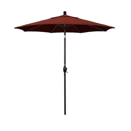 California Umbrella 7.5 ft. Aluminum Push Button Tilt Sunbrella Market