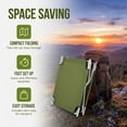 thumbnail image 3 of Veryke Portable Folding Camping Cot with Carrying Bag - Army Green, 3 of 11