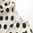 thumbnail image 5 of WOYY Toddler Girls Polka Dot Outfit Short Sleeve Shirt and Wide-Leg Pants, Sizes 2-8, 5 of 8