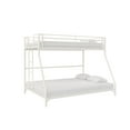 thumbnail image 3 of DHP BrEZ Build Daven Easy Assembly Kids Bunk Bed, Twin Over Full, Off White, 3 of 20