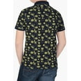 thumbnail image 2 of BOYS POLO SHIRT KNIT YELLOW INDIGO, 2 of 5