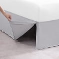 thumbnail image 6 of Stone Cottage Solid Grey Queen Tailored Bedskirt, 6 of 8