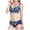Blue, variant on Women Embroidered Adjustable Push Up Bra & Brief Set, 32, Pink