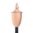 thumbnail image 3 of Legends International Small Elegant Tiki Torch Hammered Copper - 2 Pack, 3 of 5