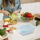 thumbnail image 1 of Bolsa de vidrio resistente al calor, recipiente para alimentos ondulado, contenedor portátil para almacenar alimentos, conservador de alimentos para la oficina, diseño de acero inoxidable de, 1 of 7