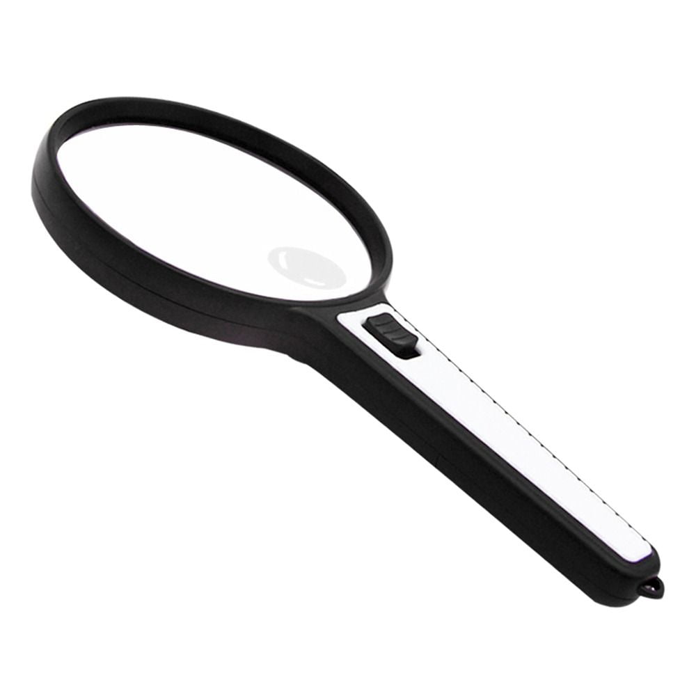 Professional HD With 4 LED Light 20X 10X Microscope Magnifying Glass