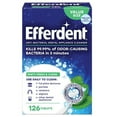 thumbnail image 2 of Efferdent Plus Mint Anti-Bacterial Denture Cleanser Tablets, 126 CT (Pack - 4), 2 of 5