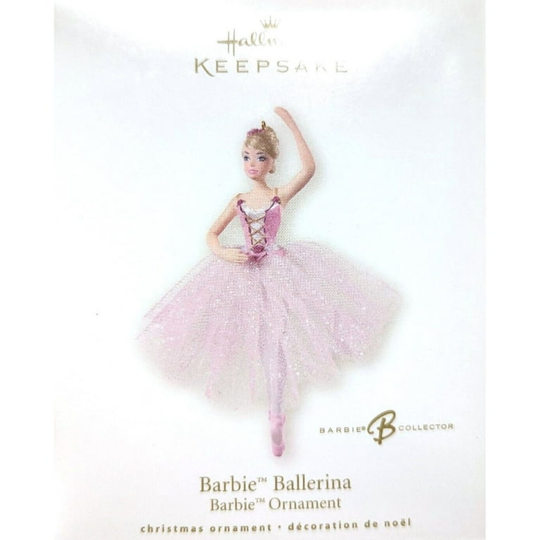 QXI2021 Barbie Ballerina 2008 Hallmark Keepsake Ornament