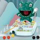thumbnail image 5 of Juego multifuncional de hámster musical divertido para cumpleaños de niños pequeños Dinosaurio verde, 5 of 9
