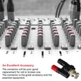 thumbnail image 2 of Matsuzay Conectores Banana Plug Adaptador BNC Plateado Bajo consumo de energía Convertidores de antena Convertidor Conector conveniente Relojes inteligentes PC 1, 2 of 6