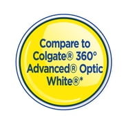 Equate Brilliance Total Care Manual Toothbrushes with Tongue and Cheek Cleaner, Medium, 2 Count