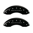 thumbnail image 5 of MGP 4 Caliper Covers Engraved Front Mustang Engraved Rear S197/GT Black finish silver ch Fits select: 2005-2009 FORD MUSTANG, 5 of 5
