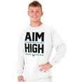 thumbnail image 5 of US Air Force Aim High USAF Logo Long Sleeve TShirt Men Women Brisco Brands L, 5 of 6