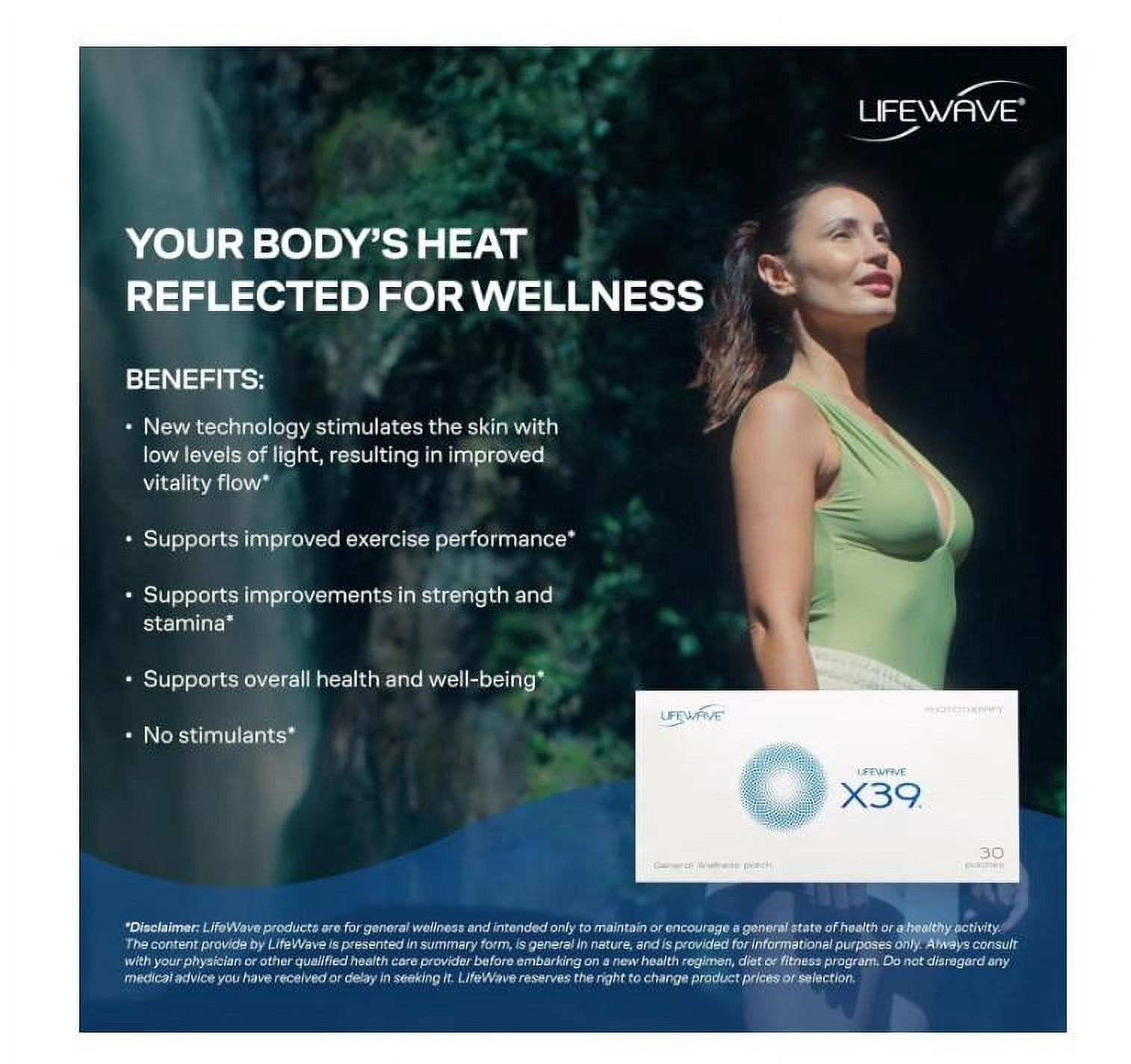 Lifewave Patch X39 - Supports Improvements of Strength and Stamina