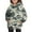 Light Green #26, variant on Camo Hoodie for Girls Cute Leaf Printed Hooded Sweatshirts Plus Size Lounge Camouflage Pullover Shirts With-Pockets