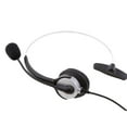 thumbnail image 4 of Auriculares monoaurales con cable con cancelación de ruido y manos libres RJ11 de plata Sunnimix auriculares monoaurales, 4 of 8