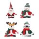 thumbnail image 4 of Christmas Plush Stuffed Animals Doll Toys Set for Kids Boys Girls Xmas Christmas Decorations Home Office 26-27s, 4 of 5