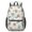 Pioneer Flower Floral Print Pattern-2, variant on Pioneer Flower Floral Print Pattern 17" School Backpacks for Teens,Waterproof Oxford Fabric,S-Shape Padded Straps for School,Travel,Hiking,Camping