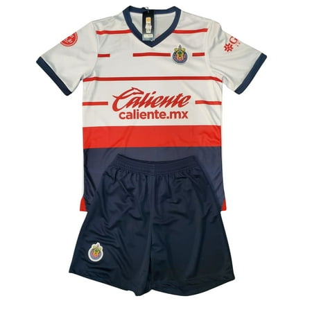 Men’s Chivas Away Soccer Set- Jersey and Short Included - X-Large