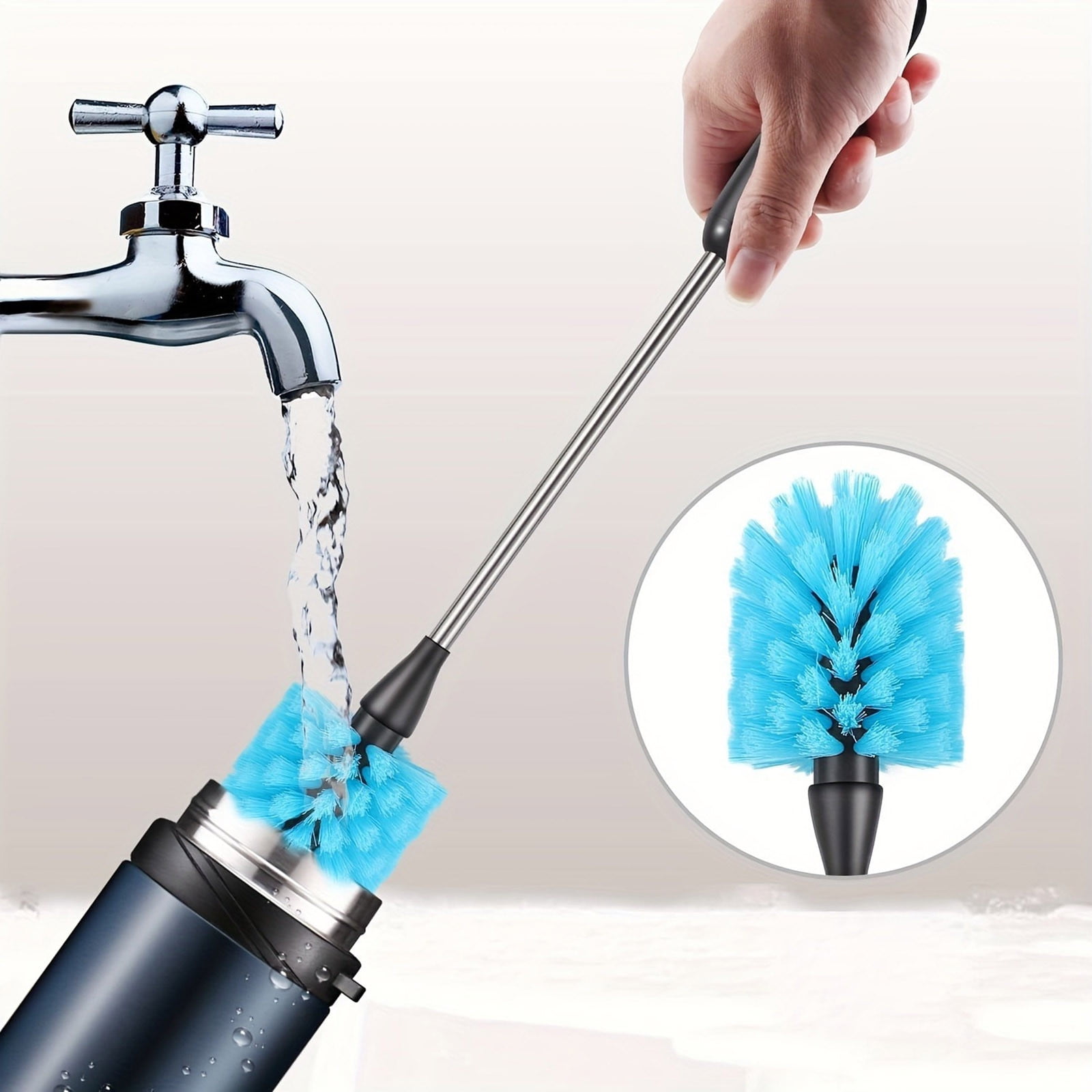 3 Set of Cup And Bottle Cleaning Brush Cup And Bottle Cleaning Brush Set