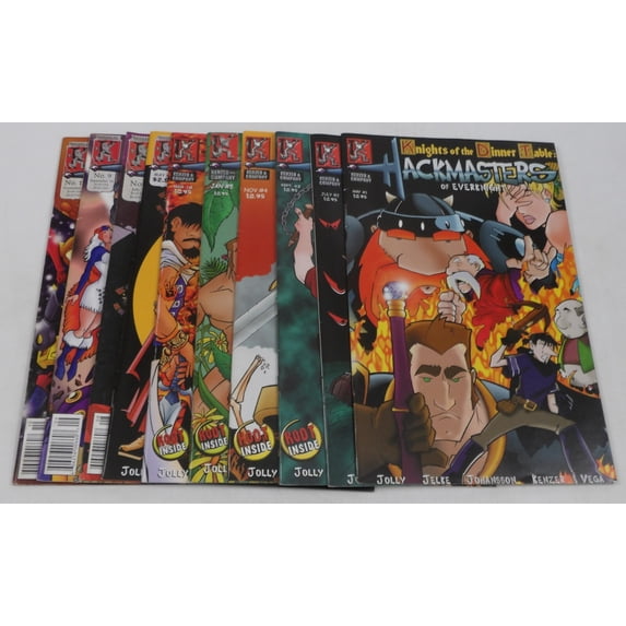 Hackmasters of Everknight #1-10 VF/NM complete series knights of the dinner table ; Kenzer