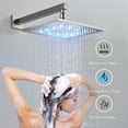 thumbnail image 5 of LED Shower Head Wall Monted/Ceiling Shower Head Brass Without Shower Arm, 5 of 6