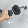 thumbnail image 6 of (2 pack) Atomi Bluetooth Speaker Showerhead, Matte Black, 1.8 GPM, AT1490B, 6 of 11